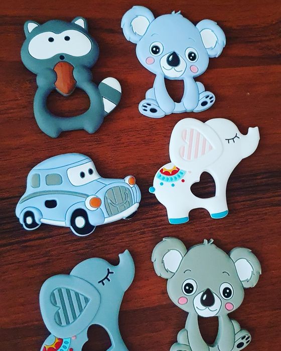 Игрушки-погремушки и грызунки