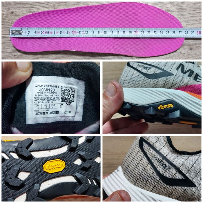 Pantofi alergare, trail Merrell MTL Long Sky 2 Matryx Vibram, nr 41 EU