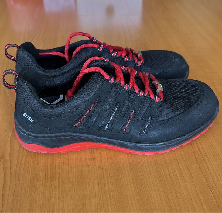 ELTEN MADDOX black-red Low ESD S3S – mărimea 42