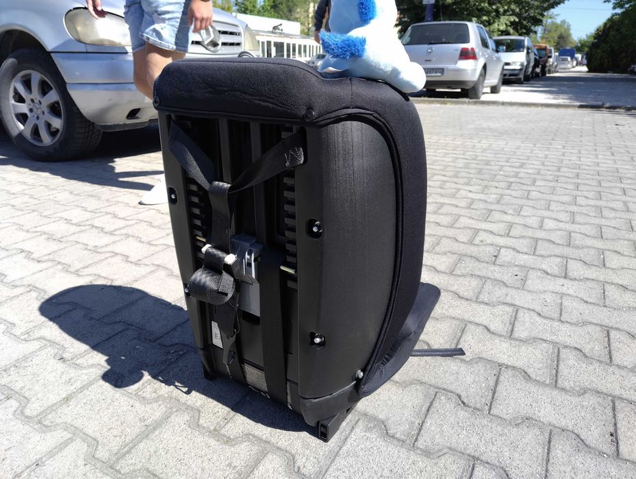 MONI Стол за кола I-SIZE I-SAFE ISOFIX (76-150 см) син