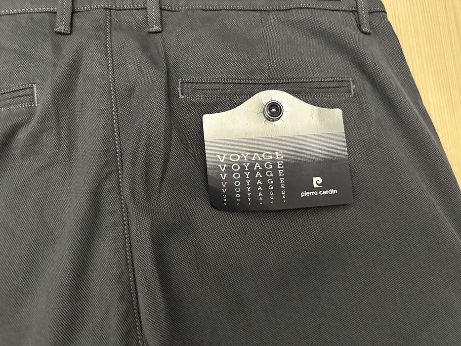 Pierre Cardin Voyage – pantaloni premium business casual (W35 L32) Noi cu eticheta