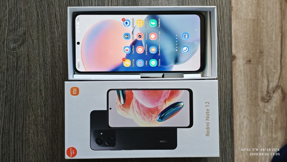 Като нов GSM XIAOMI REDMI NOTE 12, 128GB, 4 GB