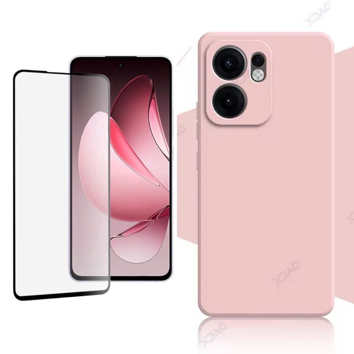 Oppo 12F 12FS 13F 13FS 14F 14FS Husa Interior Fin+Folie Sticla/Silicon