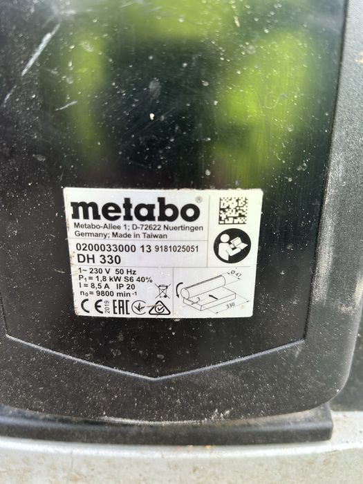 Metabo DH 330 - Masina de rindeluit si degrosat