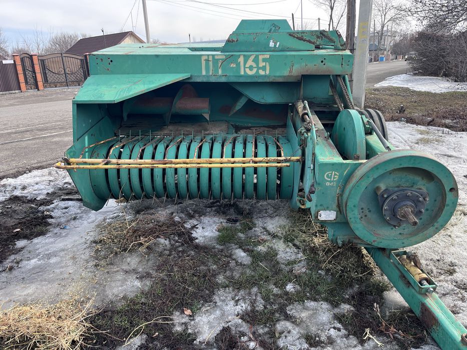 Пресс-подборщик тюквый