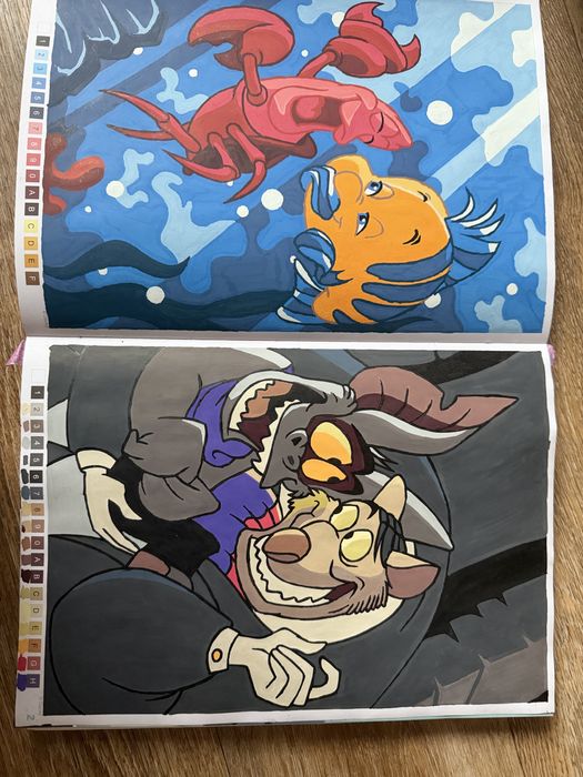 раскраска дисней