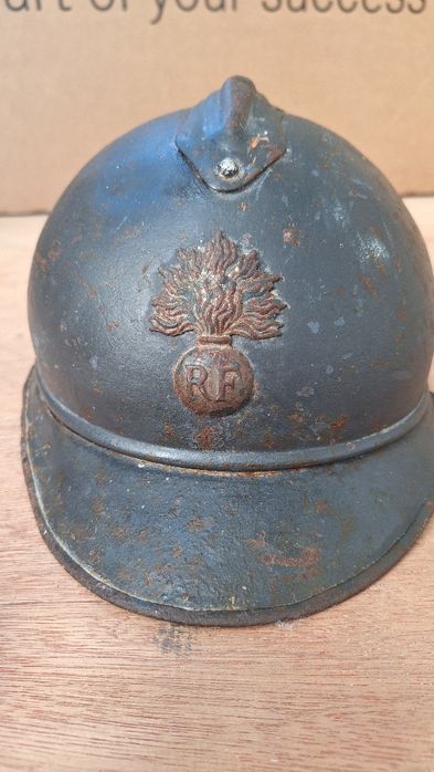 Casca război mondial ww1 francez a fost pe front originală din razboiă originală