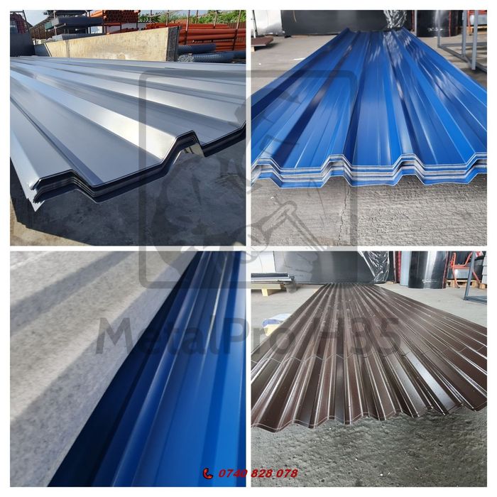 Vand  tabla cutata H35 H12 T10 6.20m x 1.10m  0.5mm grosime