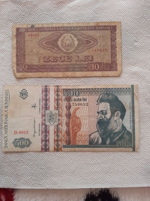 Bacnote și monezi de vânzare de colecție