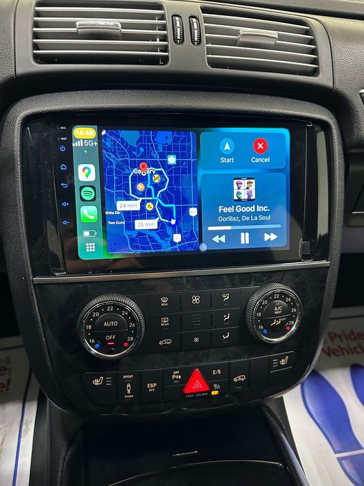 Multimedia Mercedes R-class W251 Android GPS навигация Carplay