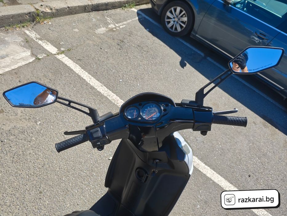 Скутер Aprilia Sport City One с Malossi части