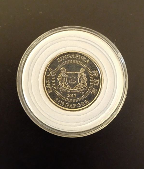 Лот монети Сингапур 2013 центове