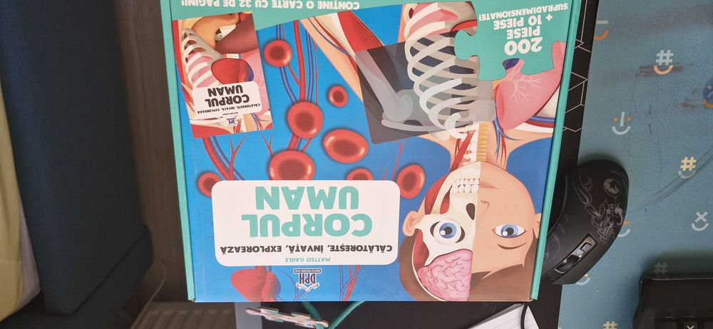 Puzzle Corpul Uman, complet