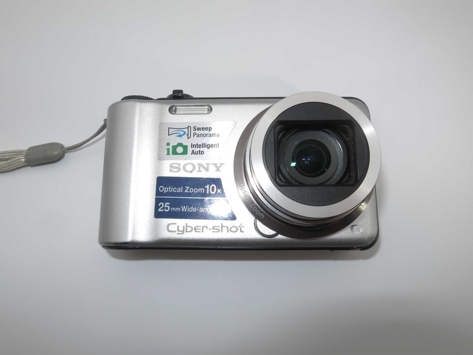 Sony Cyber-Shot DSC H55 ултра компактен цифров фотоапарат, дигитална камера, НОВА - пълен комплект - работи отлично