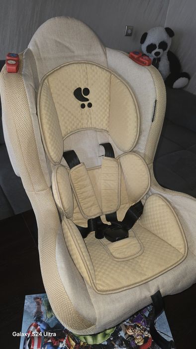 Столче за кола Lorelli Jupiter+ SPS в бежов цвят