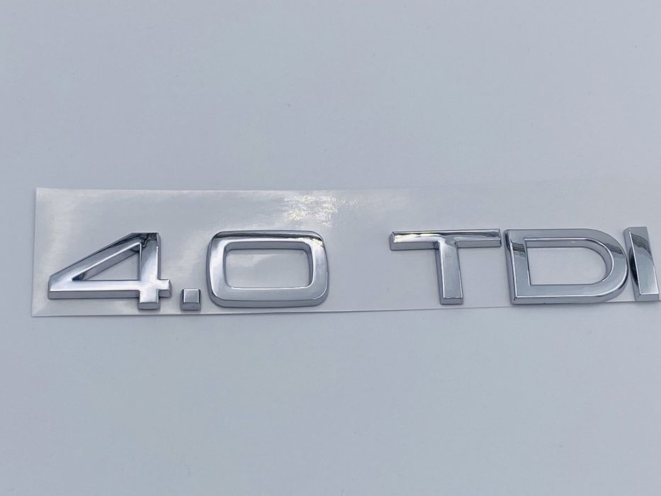 Emblema Audi 4.0 TDI