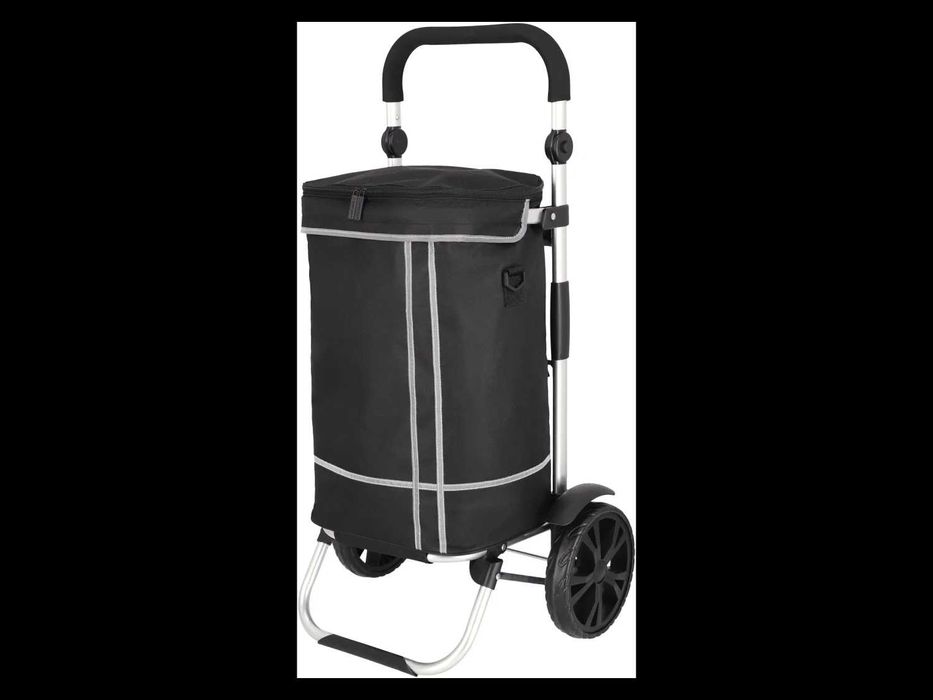 Количка за пазар Пазарска количка с регулируема по височина мека дръжка