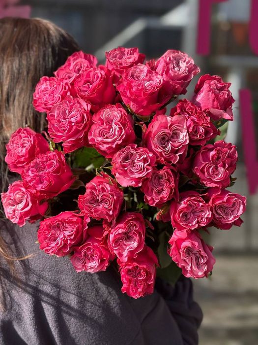 Цветы букеты розы