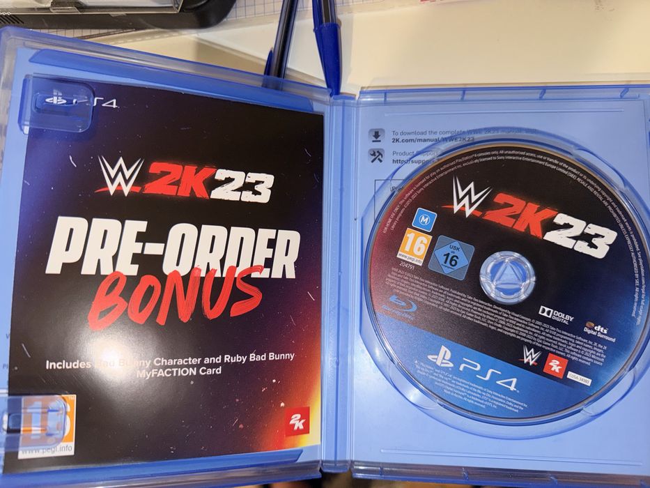 Ufc5, Wwe2k23, Grand turismo 7