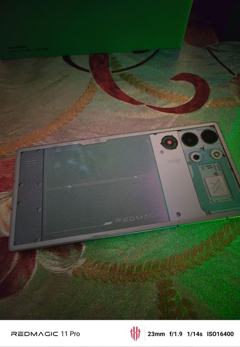 Red Magic 10 Pro+ Transparent Silver