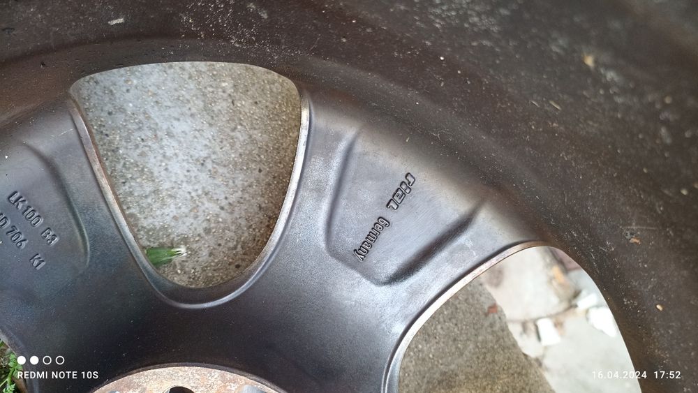 Джанти за кола Volkswagen 16 5×100