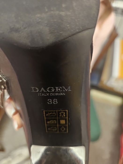 Женские ботильоны DAGEM Italy Design, размер 38