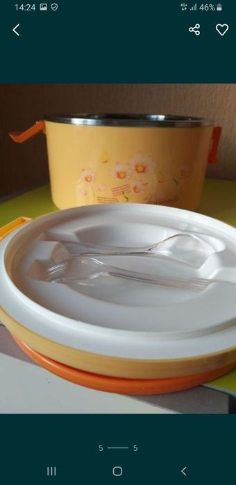 Посуда для еды, бокс удобный