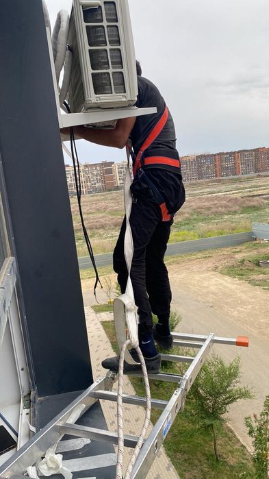 Установка кондиционера