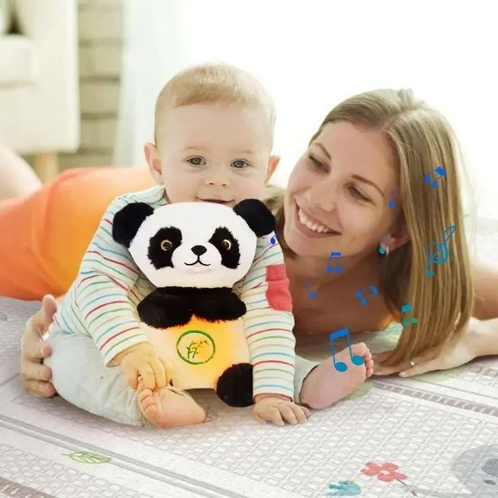 Интерактивна дишаща плюшена Панда, Дишаща играчка Панда Panda