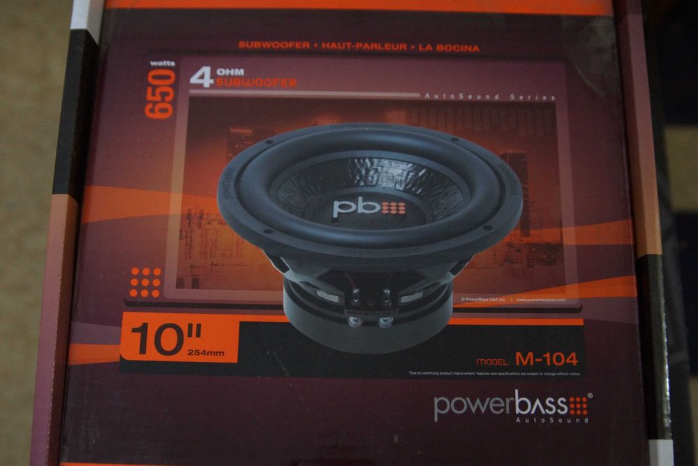 Сабвуфер 15"  PowerBass 3XL-152D 2000W -350у.е. вес-20кг