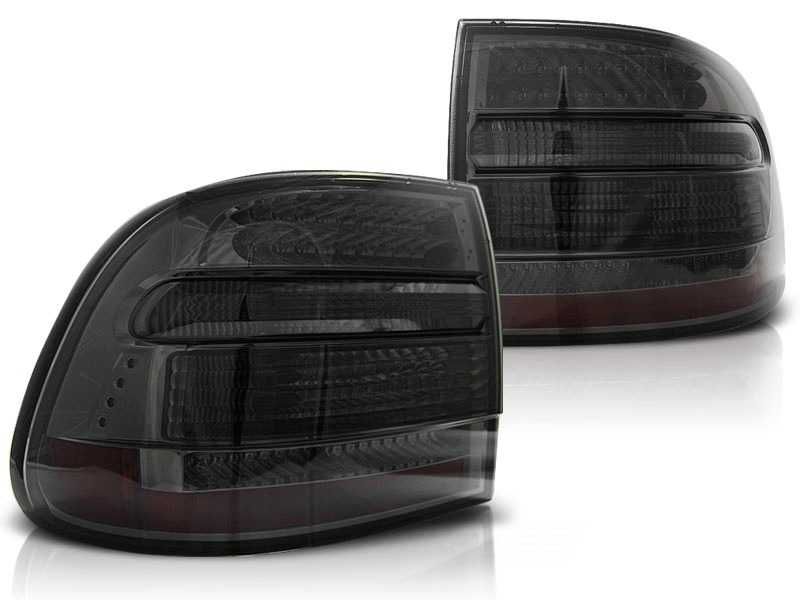 Стопове Порше Кайен 1 ЛЕД тъмни Опушени Porsche Cayenne 1 Тунинг LED