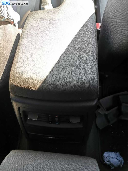 Cotiera Piele cu Consola de la Volan Stanga BMW Seria 3 E90 E91 2004 - 2011 [0574]