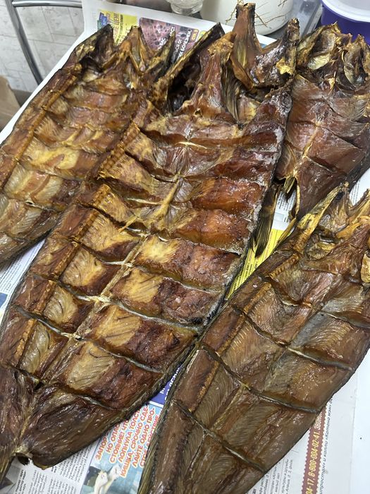 Копченая рыба ! Вкусная