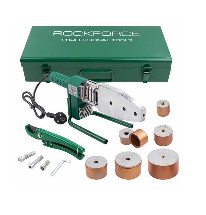 Поялник за полипропилен ROCKFORCE , 1000 W, 20-63 мм