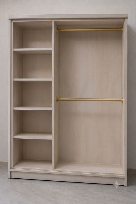 Shkaf. 1.40×2 m : __kravat 2 ta : 2m × 90 sm:__gardirob 1m × 80 sm: