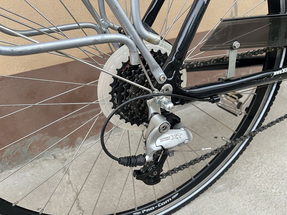 Bicicleta dama Bocas 28 Inch Aluminiu 24 viteze Shimano dinam butuc