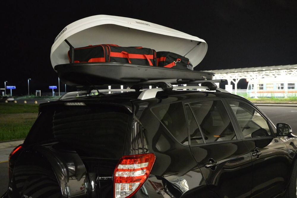 Cutie portbagaj Menabo Diamond 450 White, 163x90.7x36cm