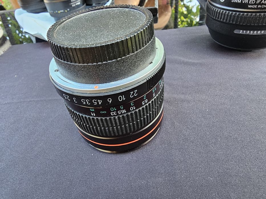 85 mm F1.8 фотообектив