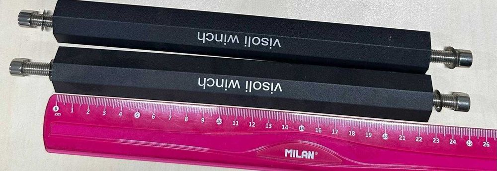 Suporti/bare din aluminiu transversale pentru troliu Visoli 9500-13500