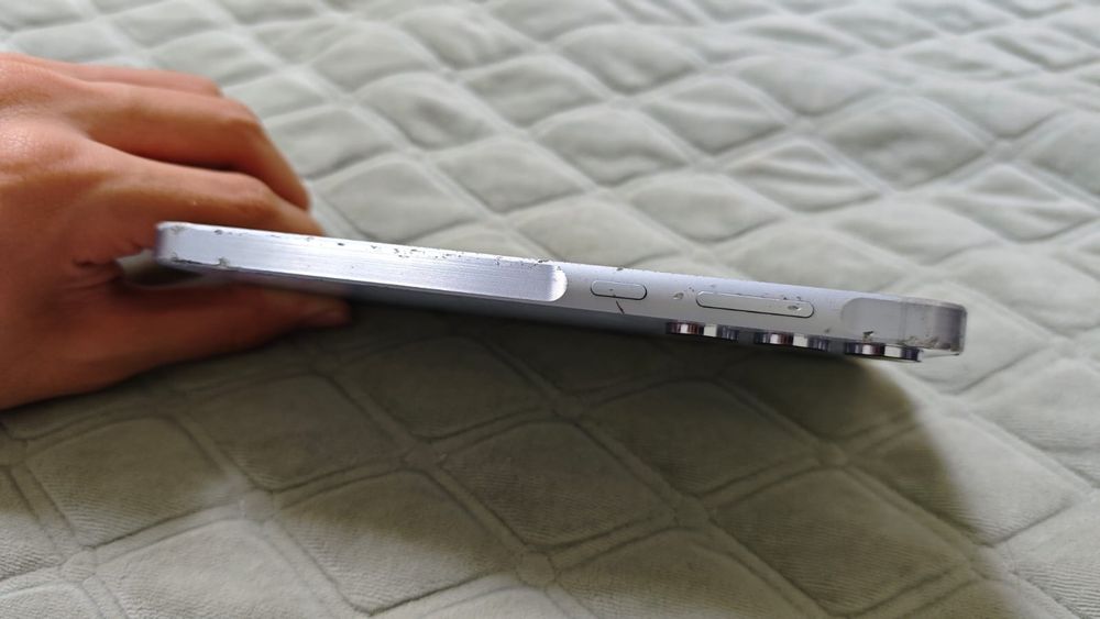 Samsung a55  white-lavander