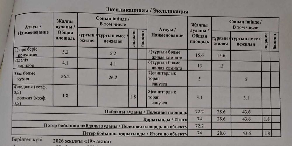 Продам 3ком. квартиру Райымбека 210/11 — Ауэзова - View 6
