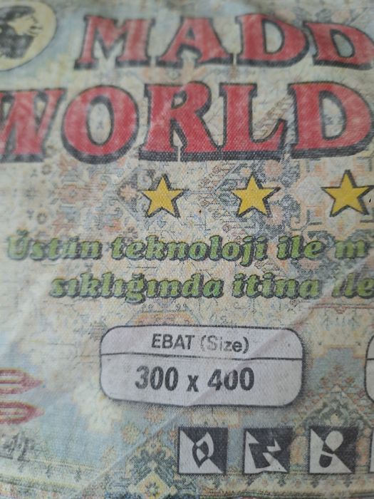Продам ковёр 3×4. Цена 30000
