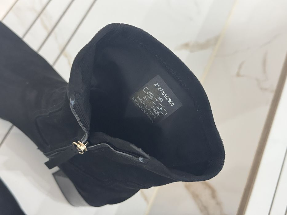 Велурени Дамски боти на ZARA