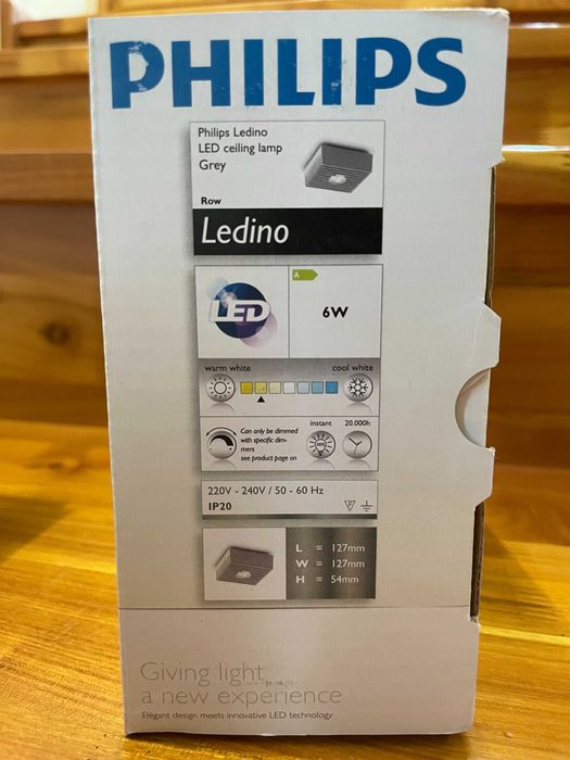 Philips Ledino - Димируемо LED осветление за таванен монтаж