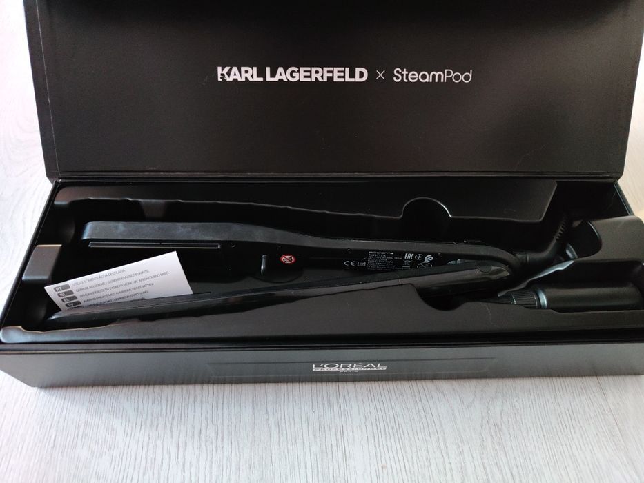 Placa de par L'Oreal Steapod ediție limitată Karl Lagerfeld