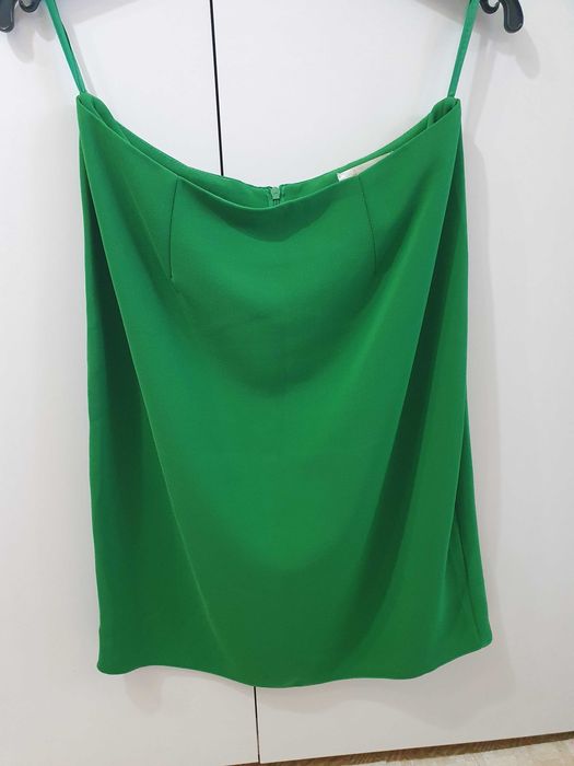 Costum damă elegant A&D Fashion mărimea 40 (Sacou + Fustă) - Imprimeu Floral Ocazie
