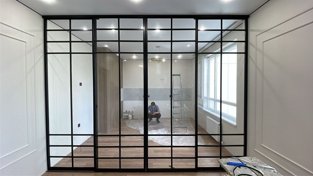 Лофт перегородка LOFT раздвижные двери