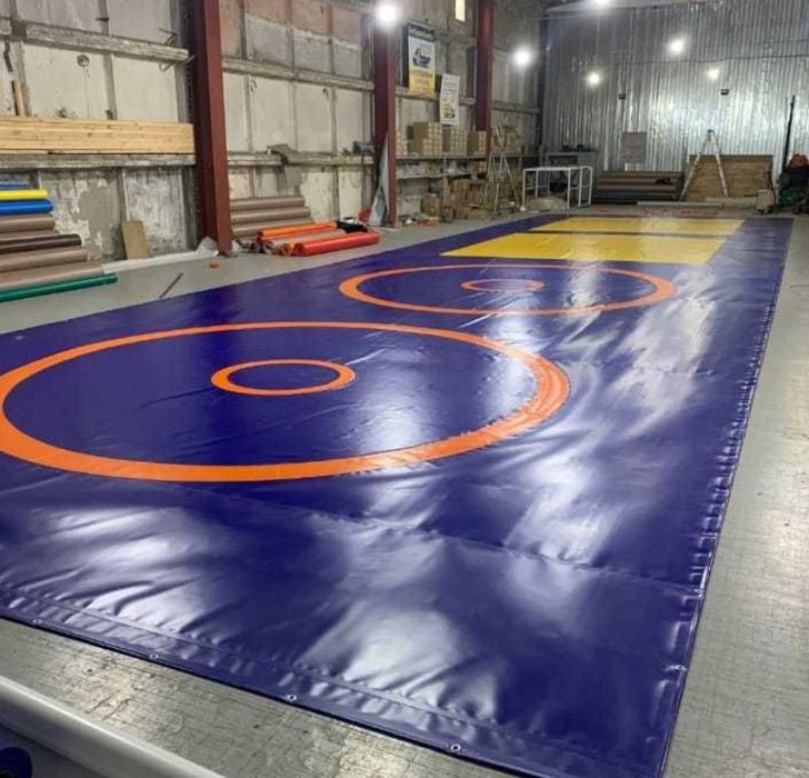 Борцовский ковер 8-8 м