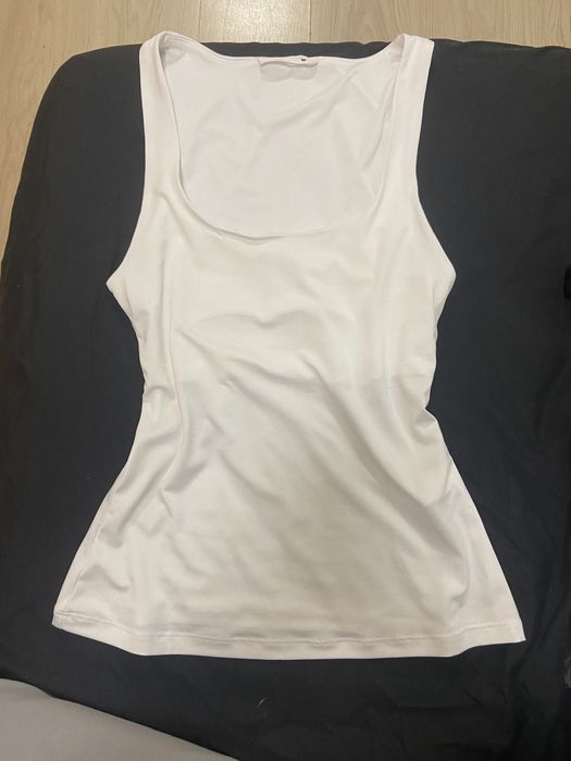 разтеглив топ в оптично бяло