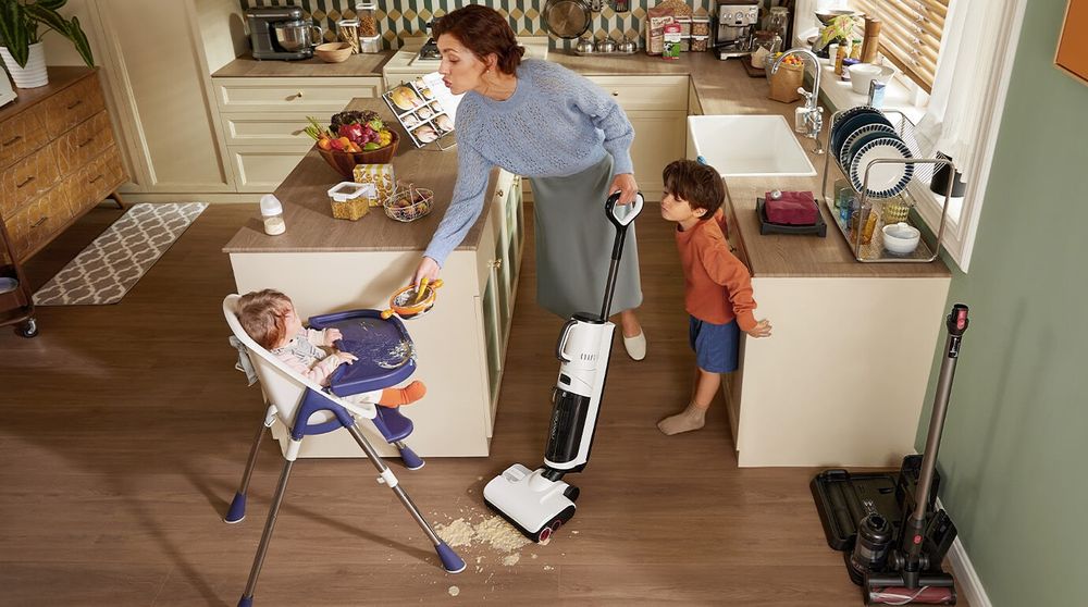 Вертикальный моющий пылесос Roborock Dyad Pro Combo